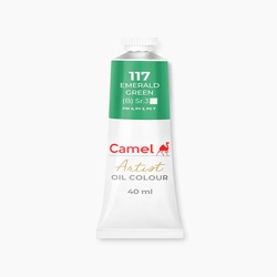 Camel Artist Oil Colour 40ml -Emerald Green 117